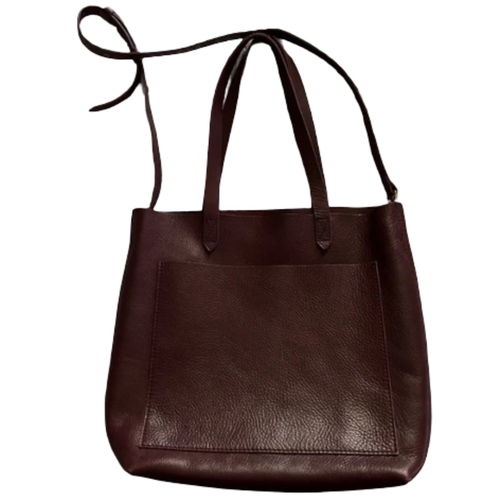 Medium Transport Tote color: Dark Cabernet